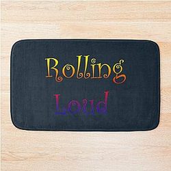 Rolling Loud Cap Bath Mat