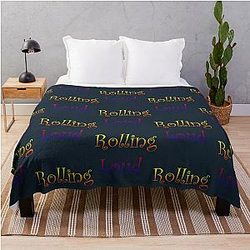 Rolling Loud Cap Throw Blanket