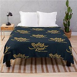 ROLLING LOUD LOS ANGELES Essential Throw Blanket