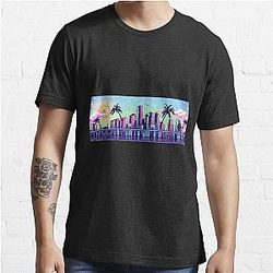 ROLLING LOUD ON FIRE NYC 2019 Cap Essential T-Shirt