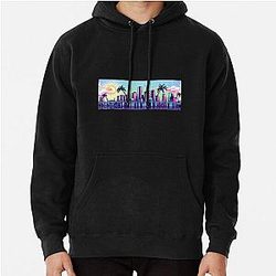 ROLLING LOUD ON FIRE NYC 2019 Cap Pullover Hoodie