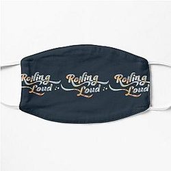 rolling loud multi color Cap Flat Mask