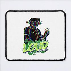 Rolling Loud Trippy Black Multi-Color 420 Mouse Pad