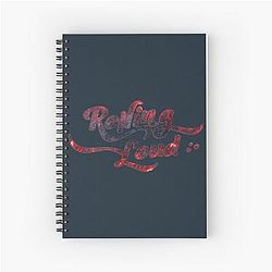 rolling loud bold Cap Spiral Notebook