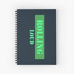Rolling Loud Festival Spiral Notebook