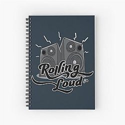 Rolling Loud Music Festival Classic Spiral Notebook