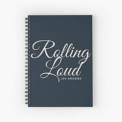 ROLLING LOUD LOS ANGELES Classic Spiral Notebook