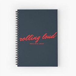 rolling loud Water Bottles, Hoodie Pullover Spiral Notebook