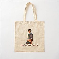Rolling Loud Cap Cotton Tote Bag