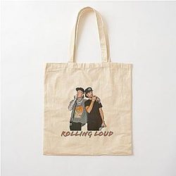 Rolling Loud Cap Cotton Tote Bag