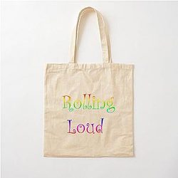 Rolling Loud Cap Cotton Tote Bag