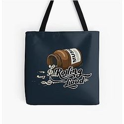 Rolling Loud Music All Over Print Tote Bag