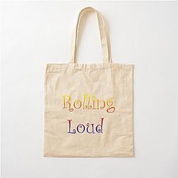 Rolling Loud Cap Cotton Tote Bag