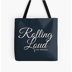 ROLLING LOUD LOS ANGELES Classic All Over Print Tote Bag