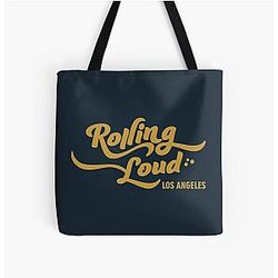 ROLLING LOUD LOS ANGELES Essential All Over Print Tote Bag