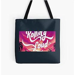 Rolling Loud Festival Cap All Over Print Tote Bag