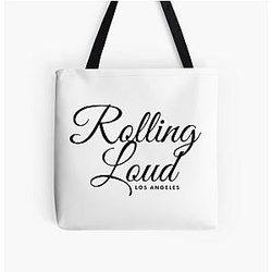 ROLLING LOUD LOS ANGELESCap All Over Print Tote Bag