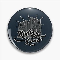 Rolling Loud Music Festival Classic Pin