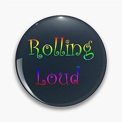 Rolling Loud Cap Pin