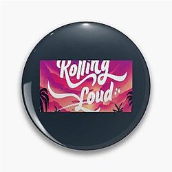 Rolling Loud Festival Cap Pin