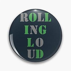 Rolling Loud Festival T-Shirt Cap Pin