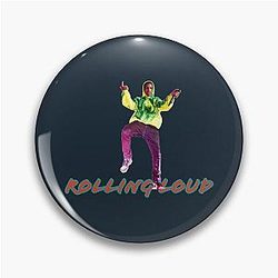Rolling Loud Cap Pin