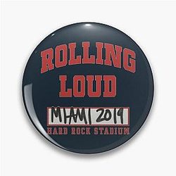 Miami 2019 Rolling Loud Music Festival Essential Pin