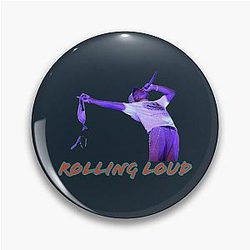 Rolling Loud Cap Pin