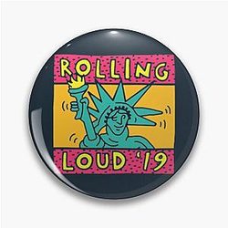 ROLLING LOUD ON FIRE NYC 2019 findyourthing Pin