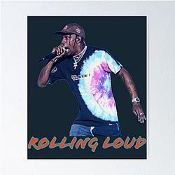 Rolling Loud Cap Poster