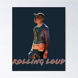 Rolling Loud Cap Poster