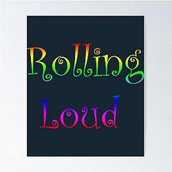 Rolling Loud Cap Poster