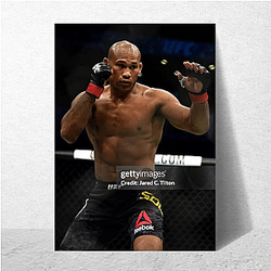 Grappling Icon Ronaldo Souza Posters
