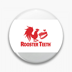 Co-Founder Burnie Burns Rooster Teeth Podcast Pins