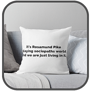 Rosamund Pike Pillows Cover