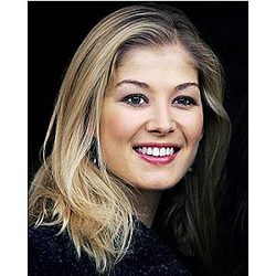 Rosamund Pike, Lovely Portrait, Classic Hollywood Poster
