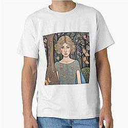 Rosamund Pike in the Classic T-Shirt