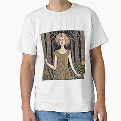 Rosamund Pike as a fairy in the woods classic tshirt