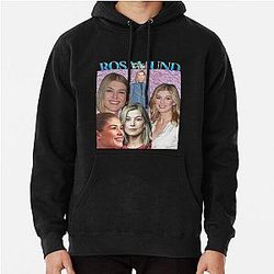 Rosamund Pike Vintage Look Pullover Hoodie