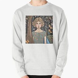 Rosamund Pike in a fairy in the woods sweatshirt