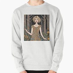 Rosamund Pike in the woods Pullover Sweatshirt