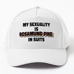 My Sexuality Is Rosamund Pike In Suit Baseball Cap