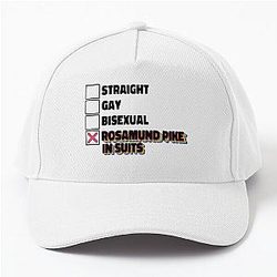 Rosamund Pike in a Baseball Cap