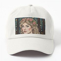 Rosamund Pike in the woods Dad Hat