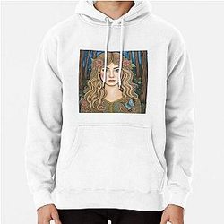 Rosamund Pike in the Woods Pullover Hoodie