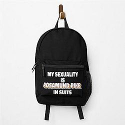 My sexuality is Rosamund Pike in Suits Backpack