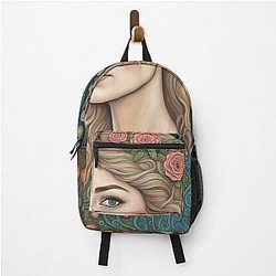 Rosamund Pike in the Woods Backpack