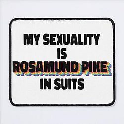 My Sexuality Is Rosamund Pike in Suits Mouse Pad