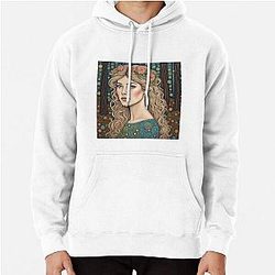 Rosamund Pike in the Woods Pullover Hoodie