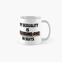 My Sexuality Is Rosamund Pike in Suits Classic Mug